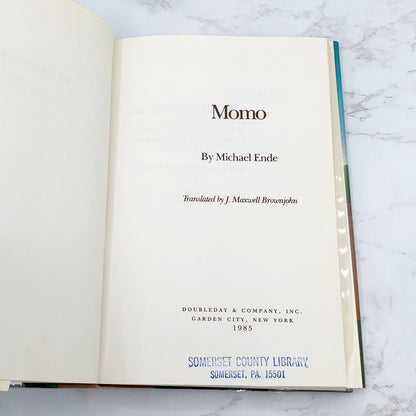 Momo by Michael Ende [U.S. FIRST EDITION] 1985 • Doubleday