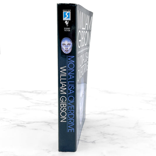 Mona Lisa Overdrive by William Gibson [FIRST PAPERBACK EDITION] 1989 • Bantam Spectra