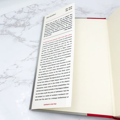 Moneyball by Michael Lewis [FIRST EDITION • FIRST PRINTING] 2003 • Norton