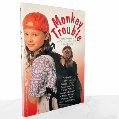 Monkey Trouble by Ellen Leroe [JR. MOVIE NOVELIZATION] 1994 • Minstrel