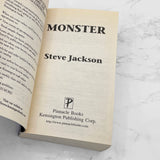 Monster by Steve Jackson [FIRST EDITION PAPERBACK] 1998 • Pinnacle True Crime