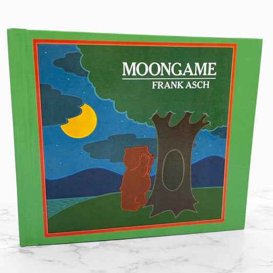 MoonGame by Frank Asch [1984 HARDCOVER] • Weekly Reader Book Club