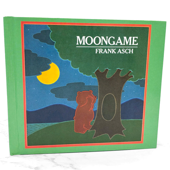 MoonGame by Frank Asch [1984 HARDCOVER] • Weekly Reader Book Club