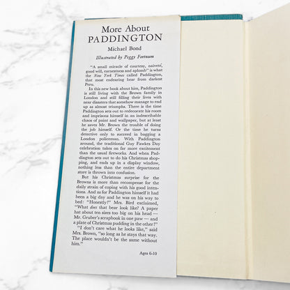 More About Paddington by Michael Bond & Peggy Fortnum [U.S. FIRST EDITION] 1962 • Houghton Mifflin