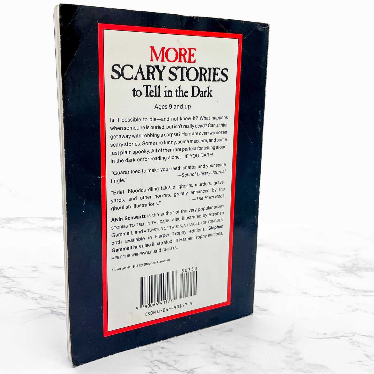 More Scary Stories To Tell in the Dark by Alvin Schwarz [FIRST PAPERBACK PRINTING] 1986 • Harper & Row *see condition