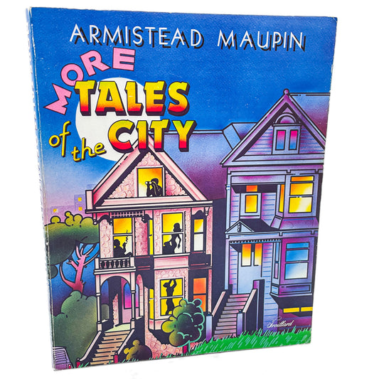 More Tales of the City by Armistead Maupin [FIRST EDITION] 1980 • Harper & Row