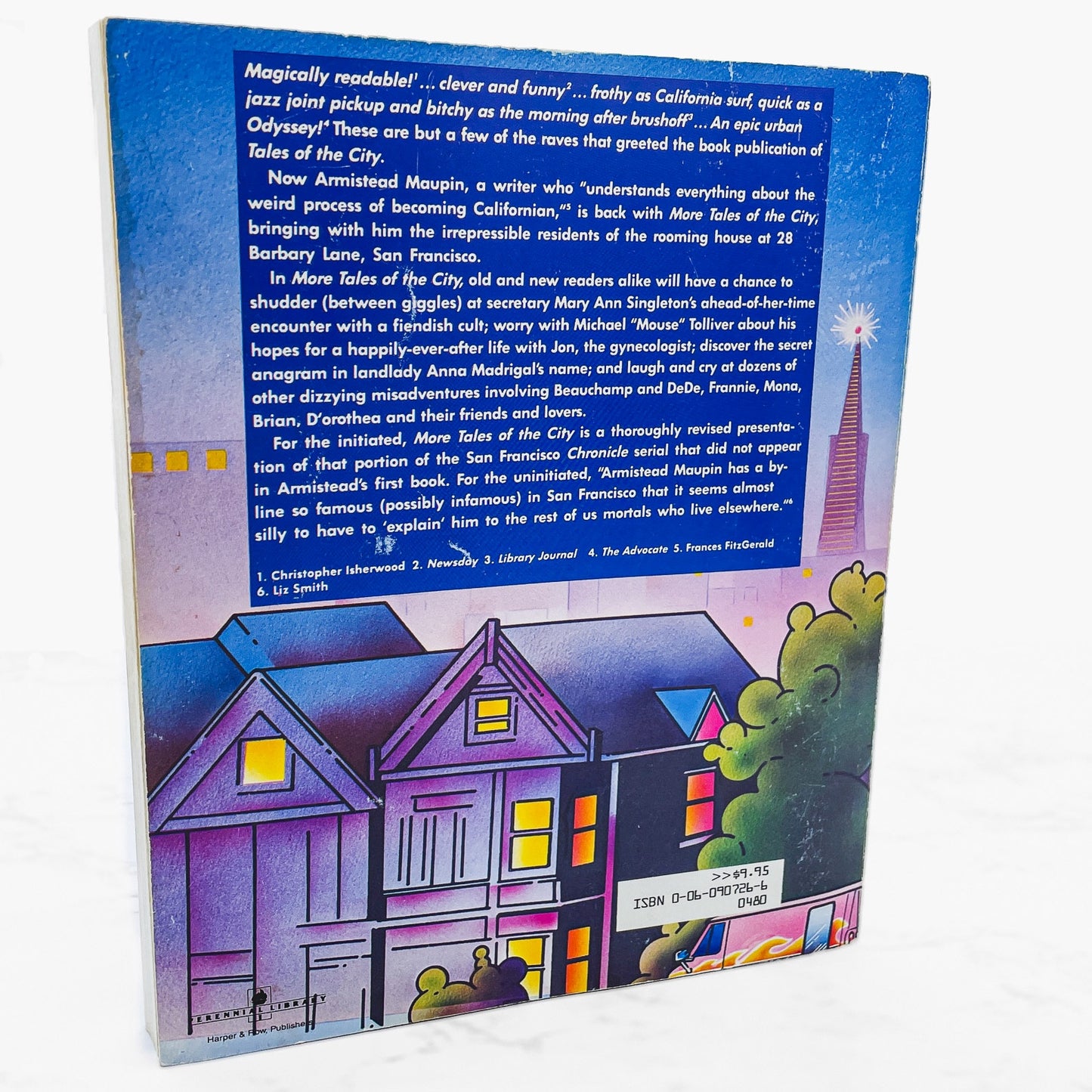 More Tales of the City by Armistead Maupin [FIRST EDITION] 1980 • Harper & Row