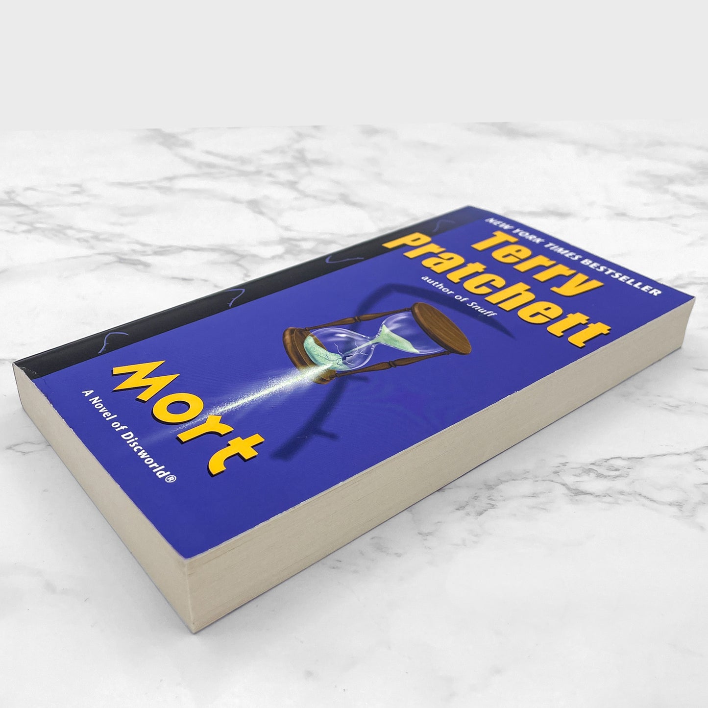 Mort by Terry Pratchett [TRADE PAPERBACK RE-ISSUE] 2013 • Harper • Discworld #4