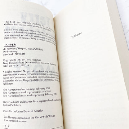 Mort by Terry Pratchett [TRADE PAPERBACK RE-ISSUE] 2013 • Harper • Discworld #4