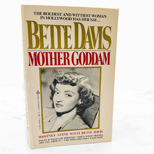 Mother Goddam: Bette Davis by Whitney Stine w. Bette Davis [1980 PAPERBACK] • Berkley