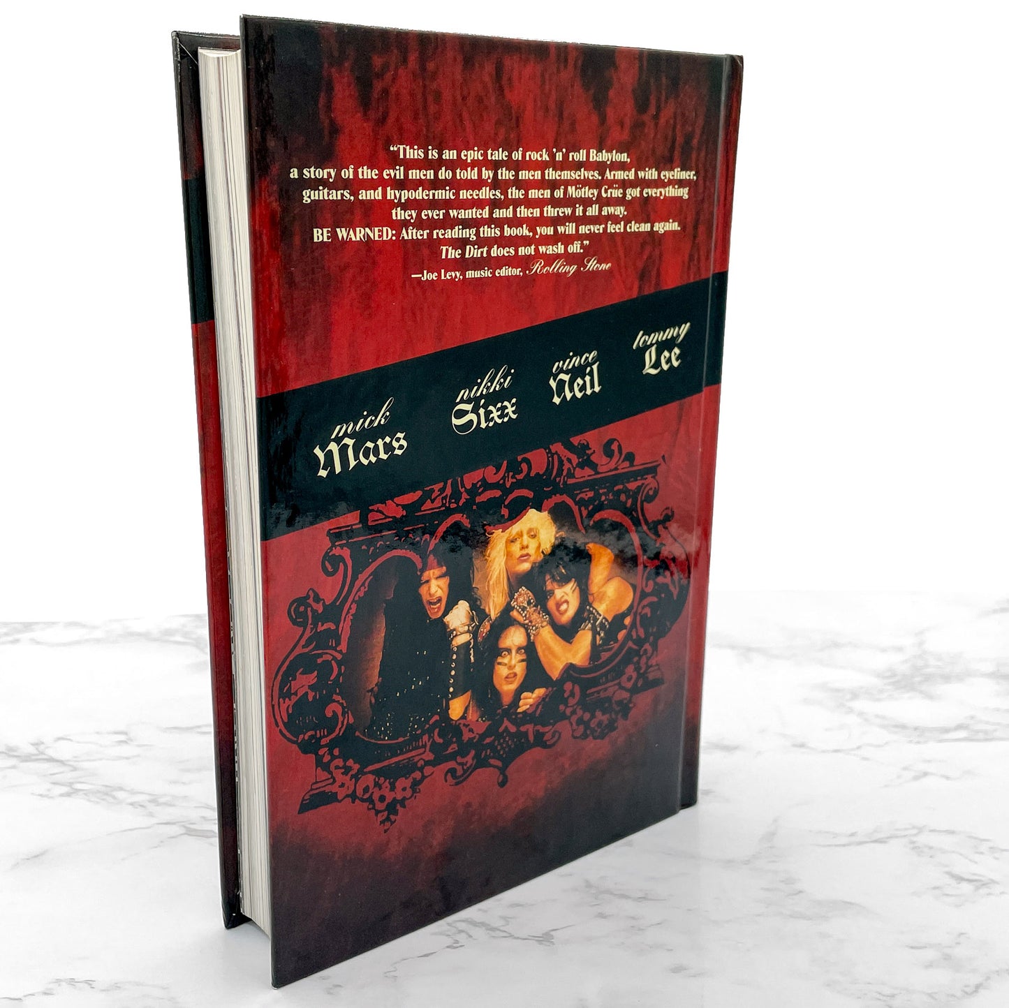 The Dirt: Confessions of the World's Most Notorious Rock Band by Mötley Crüe [FIRST EDITION • FIRST PRINTING] 2001 • Regan Books