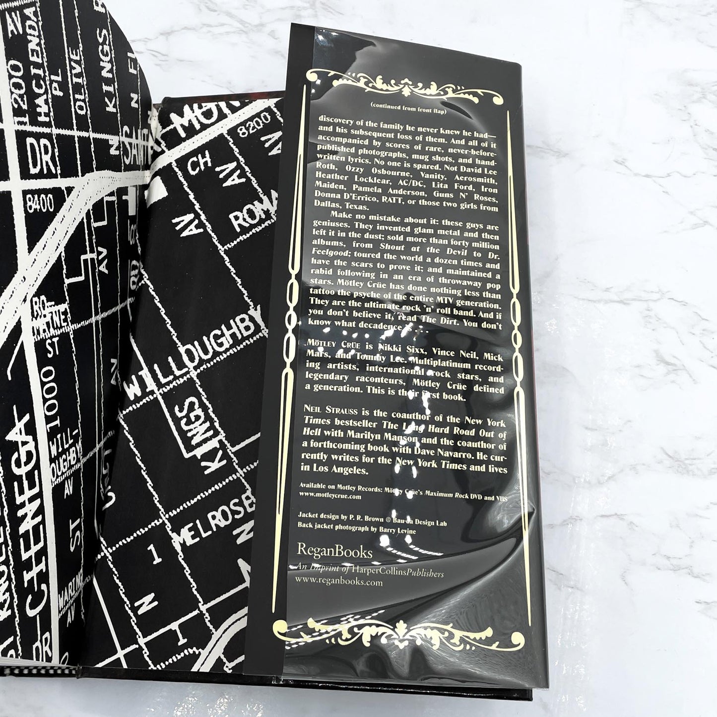 The Dirt: Confessions of the World's Most Notorious Rock Band by Mötley Crüe [FIRST EDITION • FIRST PRINTING] 2001 • Regan Books