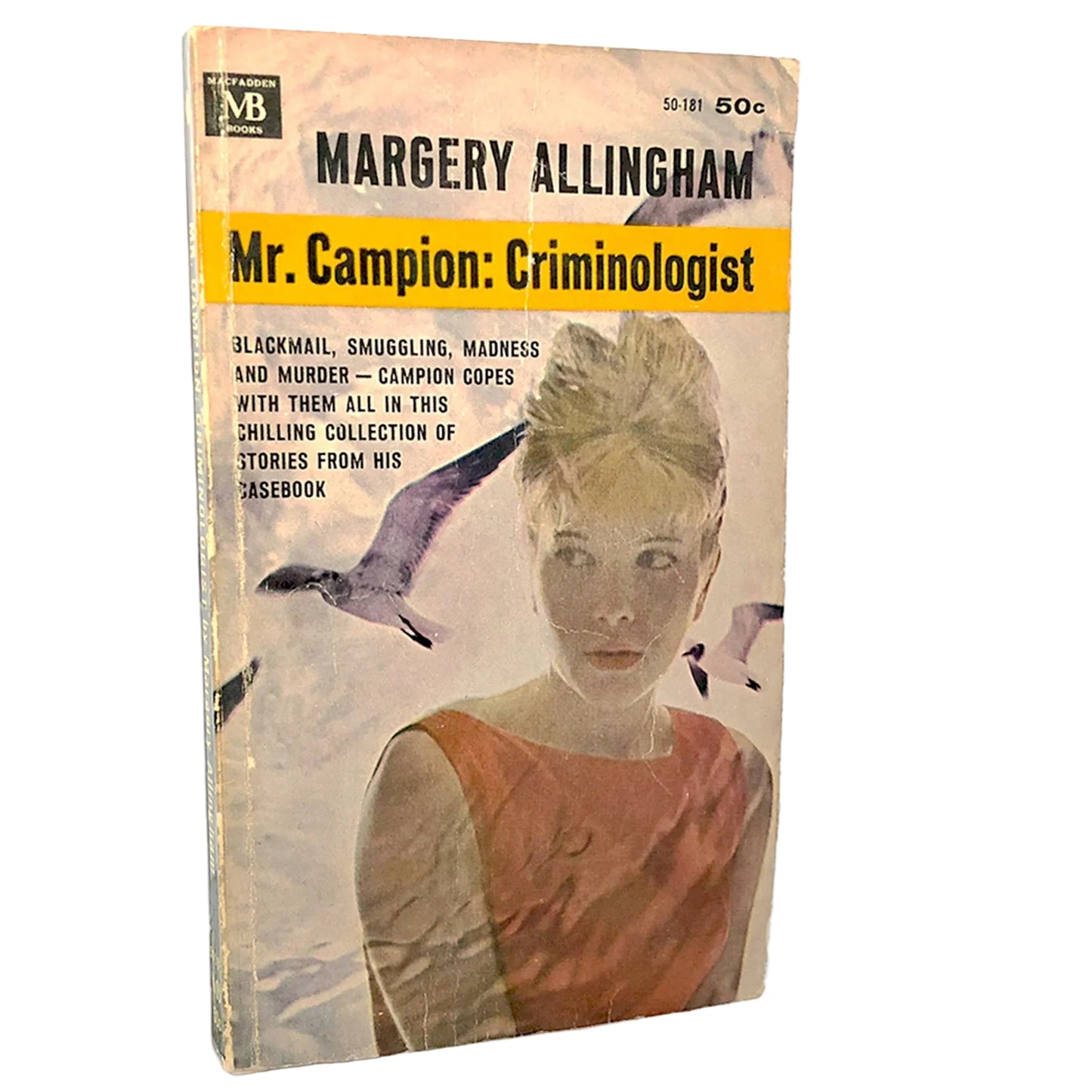 Mr. Campion: Criminologist by Margery Allingham [FIRST PAPERBACK PRINTING] 1963 • MacFadden