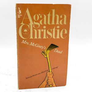 Mrs. McGinty's Dead by Agatha Christie [1967 PAPERBACK] • Pocket Books