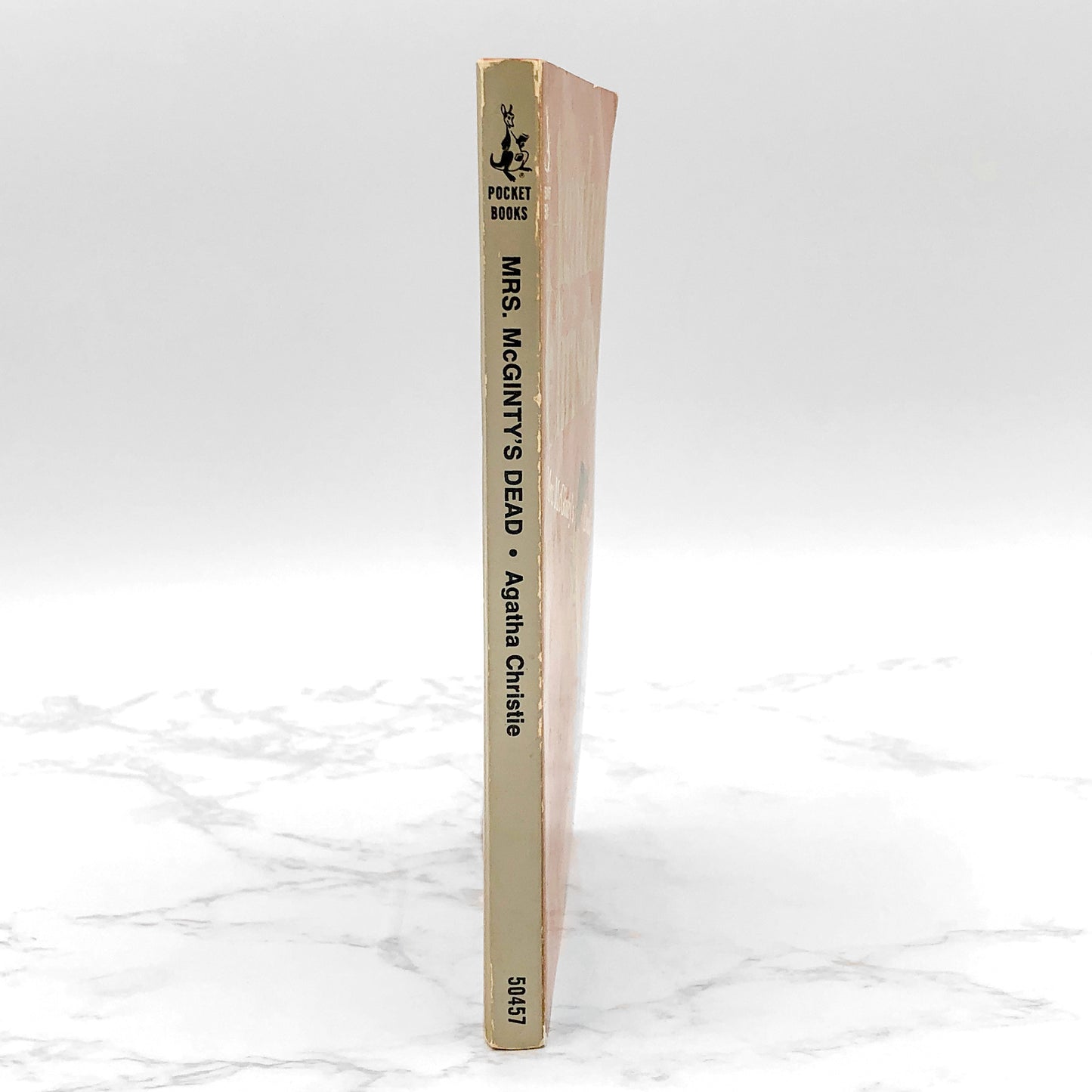 Mrs. McGinty's Dead by Agatha Christie [1967 PAPERBACK] • Pocket Books