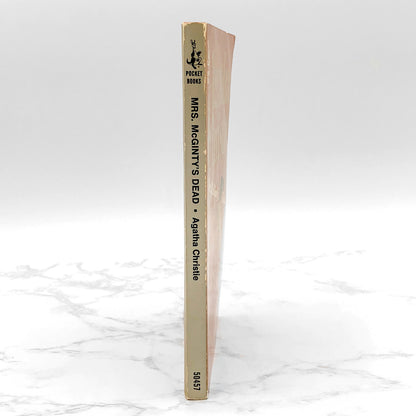 Mrs. McGinty's Dead by Agatha Christie [1967 PAPERBACK] • Pocket Books