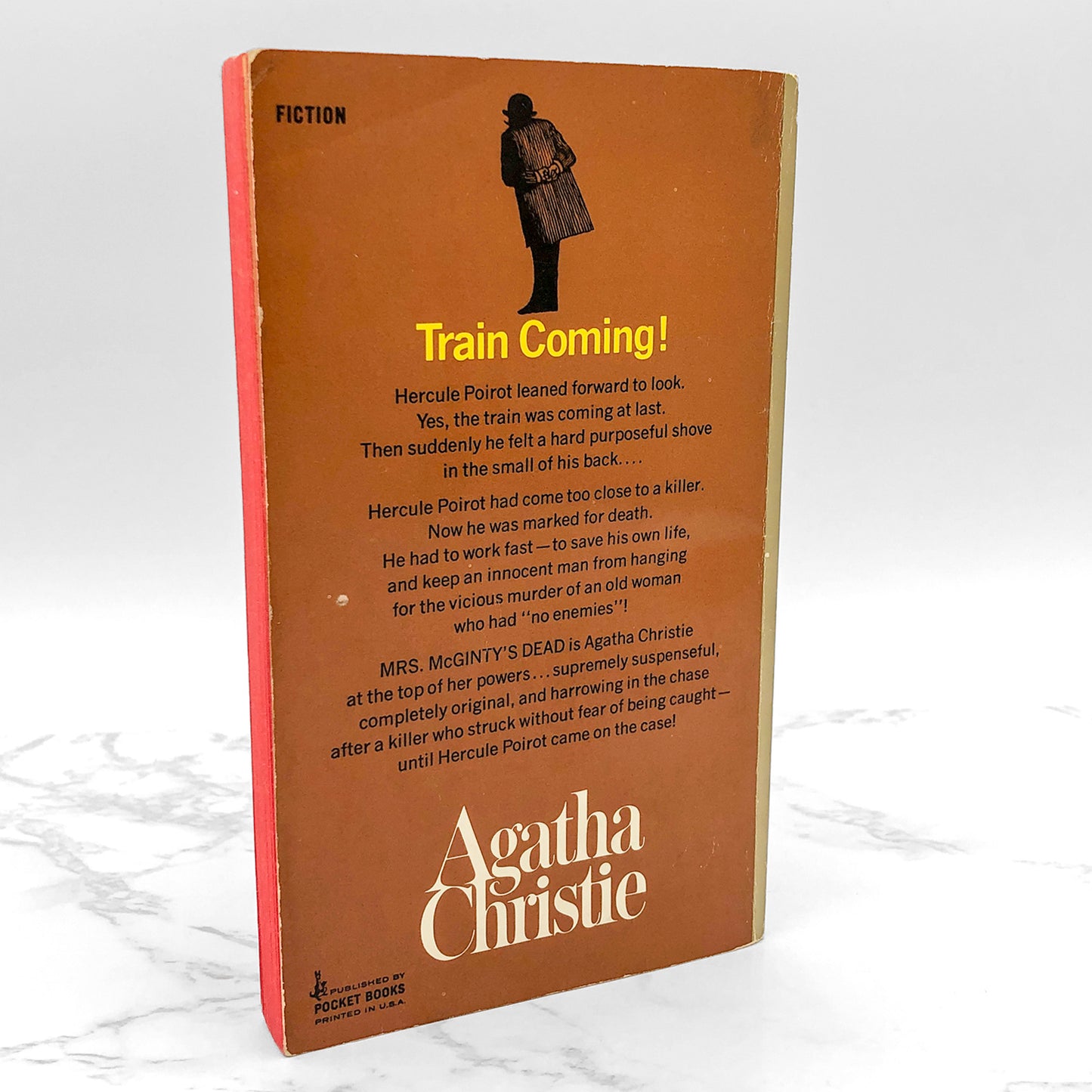 Mrs. McGinty's Dead by Agatha Christie [1967 PAPERBACK] • Pocket Books