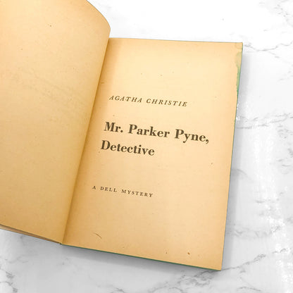 Parker Pyne Investigates by Agatha Christie [1957 PAPERBACK] • Dell Books