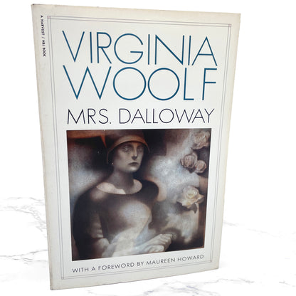 Mrs. Dalloway by Virginia Woolf [TRADE PAPERBACK] 1990 • Harvest / HBJ