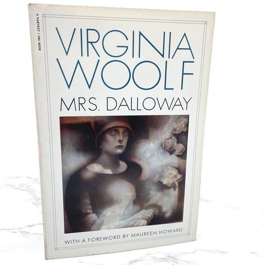 Mrs. Dalloway by Virginia Woolf [TRADE PAPERBACK] 1990 • Harvest / HBJ