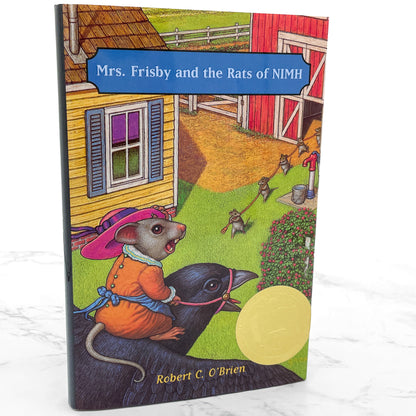 Mrs. Frisby and The Rats of NIMH by Robert C. O'Brien [HARDCOVER RE-PRINT] • 90's • Atheneum