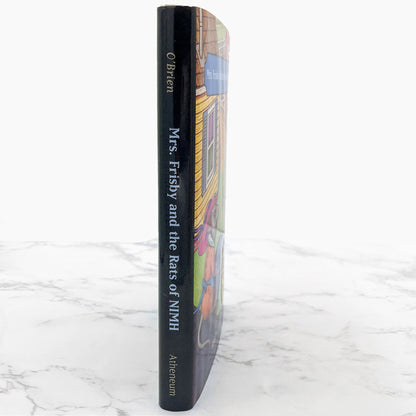 Mrs. Frisby and The Rats of NIMH by Robert C. O'Brien [HARDCOVER RE-PRINT] • 90's • Atheneum