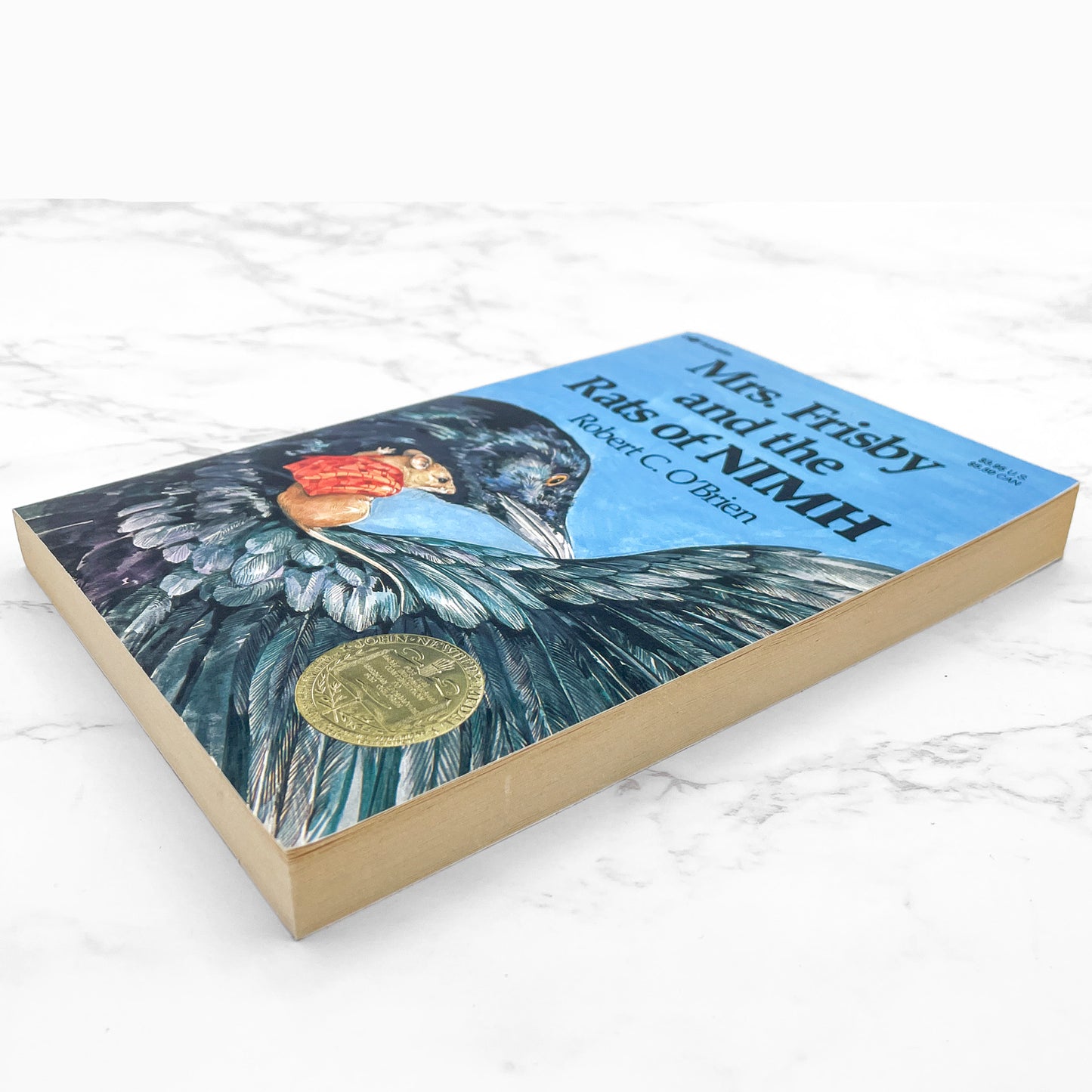 Mrs. Frisby and The Rats of NIMH by Robert C. O'Brien [TRADE PAPERBACK] 1986 • Aladdin