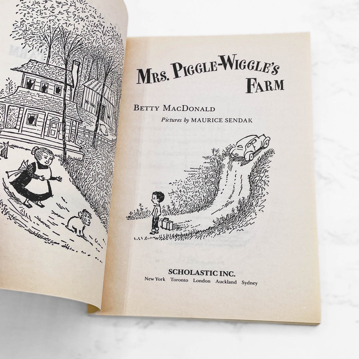 Mrs. Piggle-Wiggle's Farm by Betty MacDonald [TRADE PAPERBACK] 1987 • Scholastic
