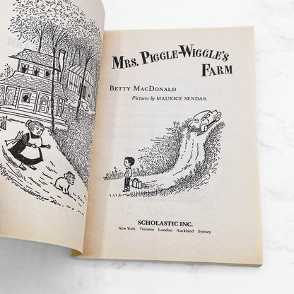 Mrs. Piggle-Wiggle's Farm by Betty MacDonald [TRADE PAPERBACK] 1987 • Scholastic