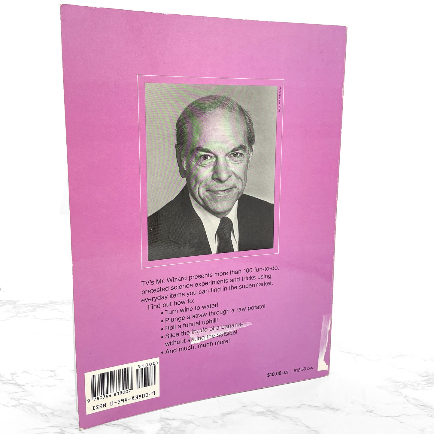 Mr. Wizard's Supermarket Science by Don Herbert [FIRST EDITION PAPERBACK] 1980 • Random House