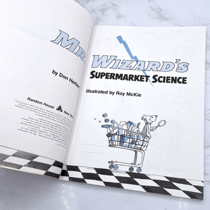 Mr. Wizard's Supermarket Science by Don Herbert [FIRST EDITION PAPERBACK] 1980 • Random House