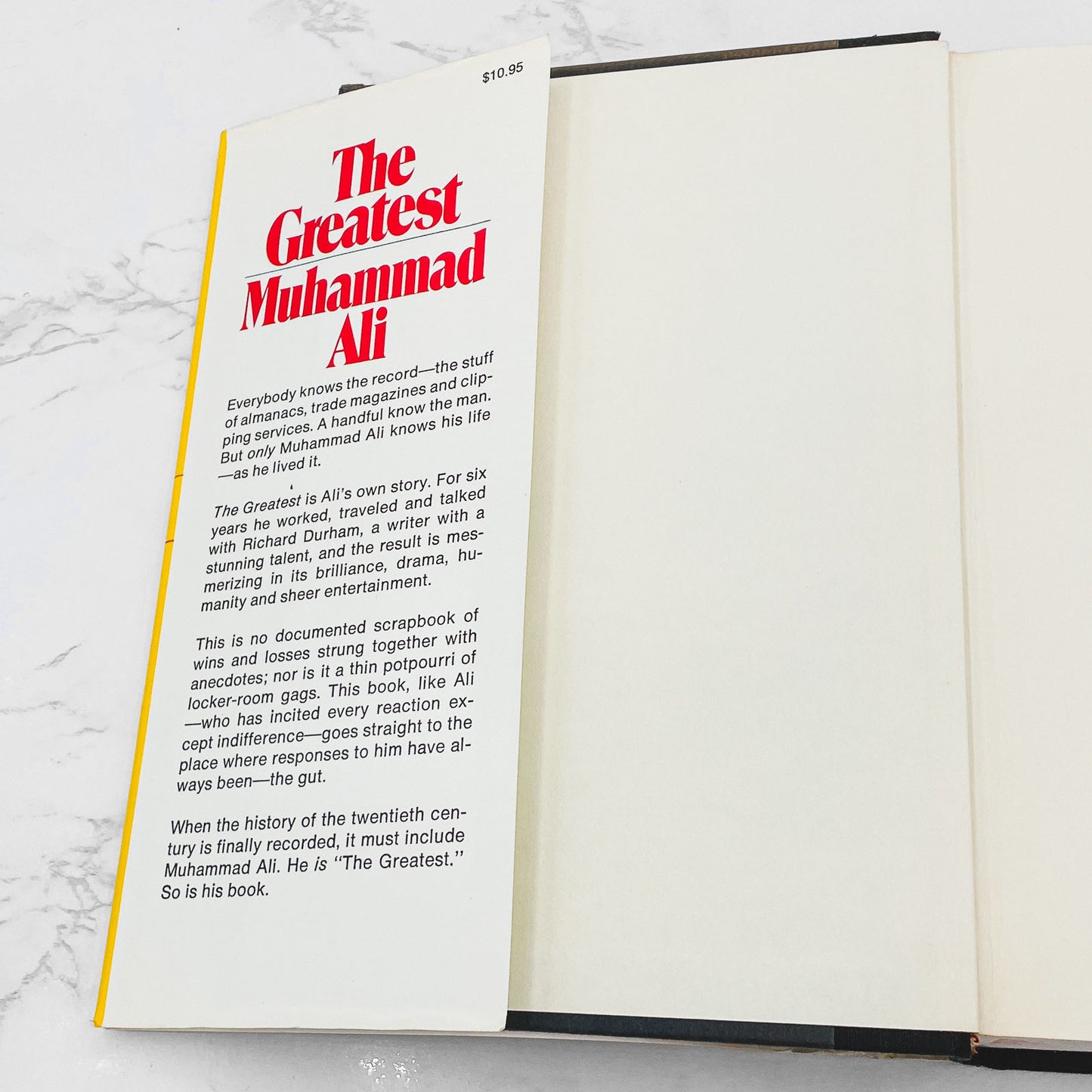 The Greatest: My Own Story by Muhammad Ali w. Richard Durham [FIRST EDITION] 1975