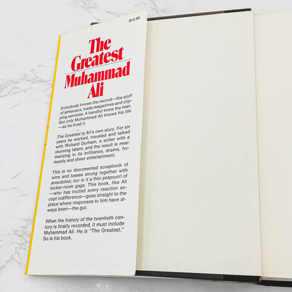 The Greatest: My Own Story by Muhammad Ali w. Richard Durham [FIRST EDITION] 1975