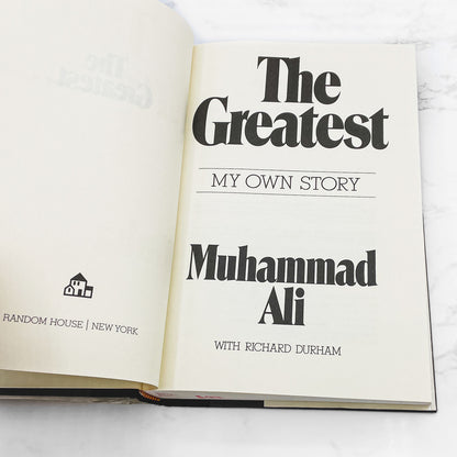 The Greatest: My Own Story by Muhammad Ali w. Richard Durham [FIRST EDITION] 1975