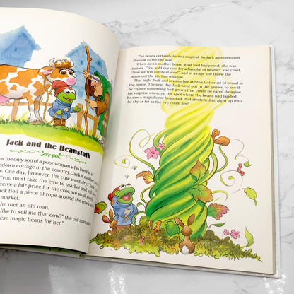 Jim Henson's Muppet Babies Big Book Of Nursery Rhymes & Fairy Tales [FIRST EDITION] 1992 • The Muppet Press • Mint