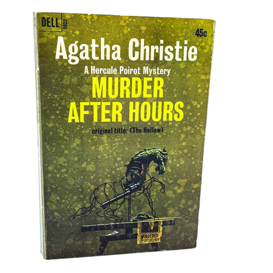 Murder After Hours by Agatha Christie [1965 PAPERBACK] • Dell