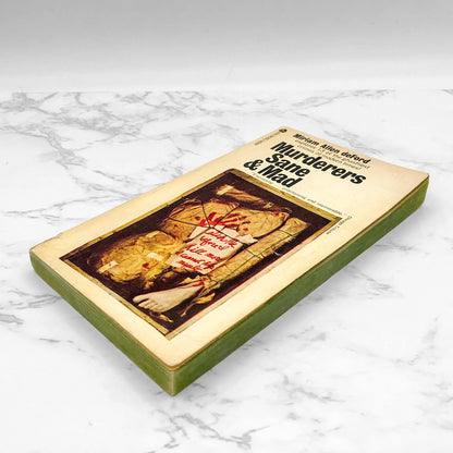 Murderers Sane & Mad by Miriam Allen deFord [FIRST PAPERBACK PRINTING] 1966 • Avon True Crime