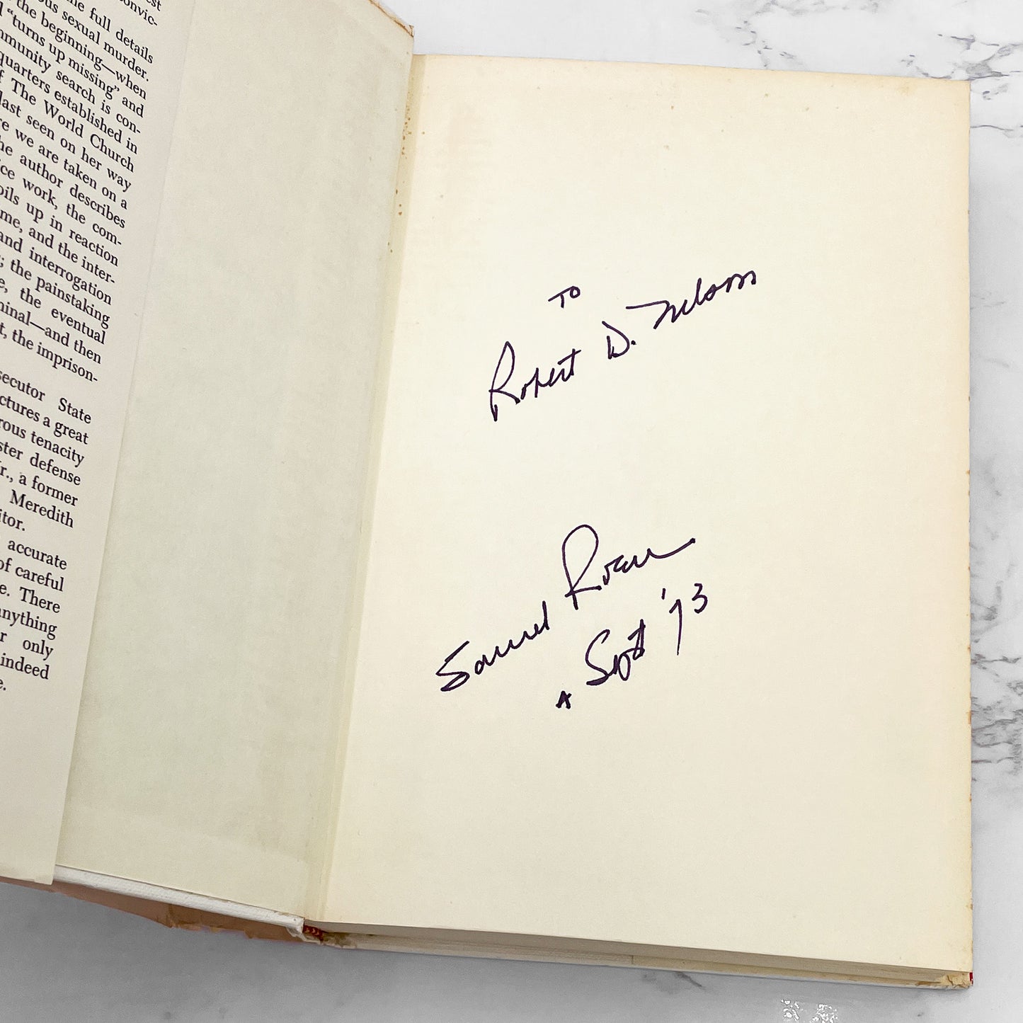 Murder of a Little Girl by Samuel Roen SIGNED! [FIRST EDITION • FIRST PRINTING] 1973 • Chateau