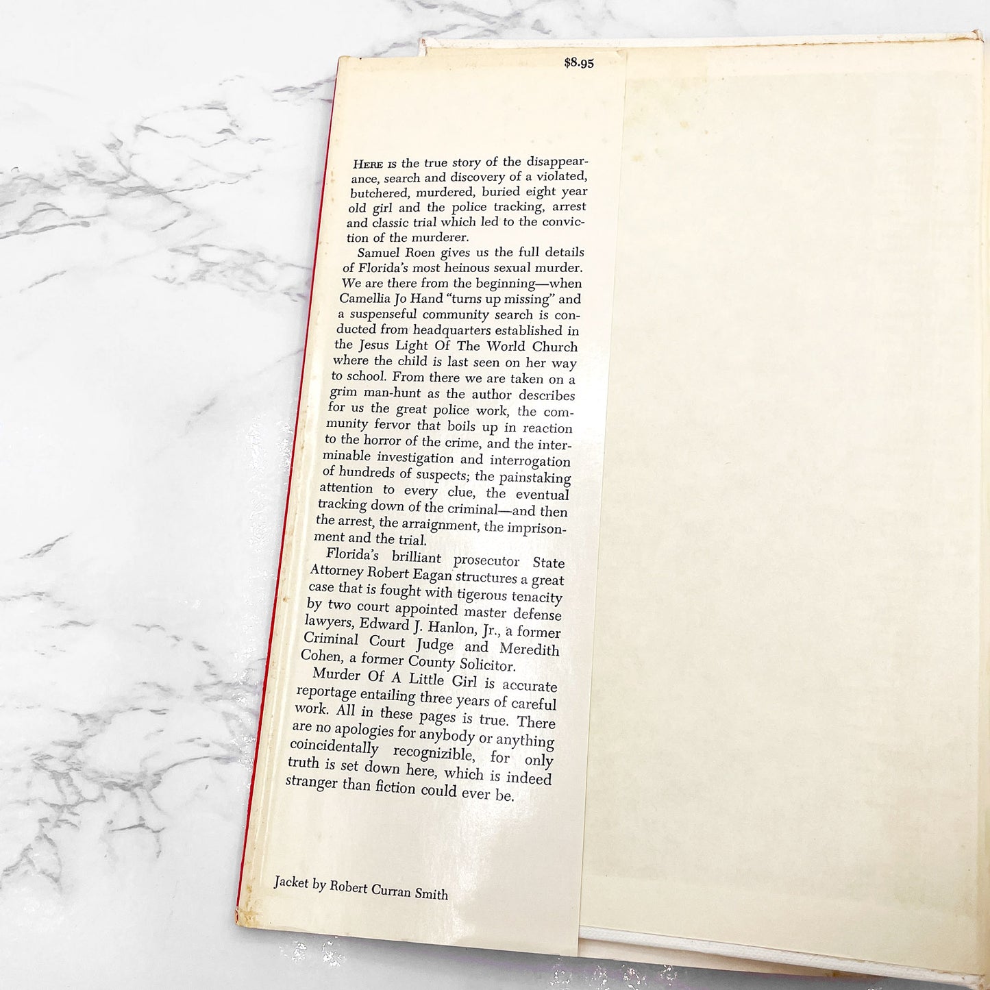 Murder of a Little Girl by Samuel Roen SIGNED! [FIRST EDITION • FIRST PRINTING] 1973 • Chateau