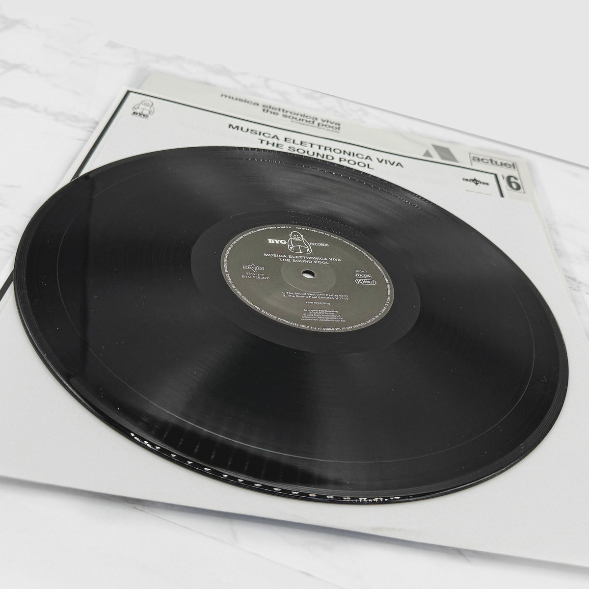 Musica Elettronica Viva – The Sound Pool [VINYL LP] 2023 • Limited Edition Remaster • BYG