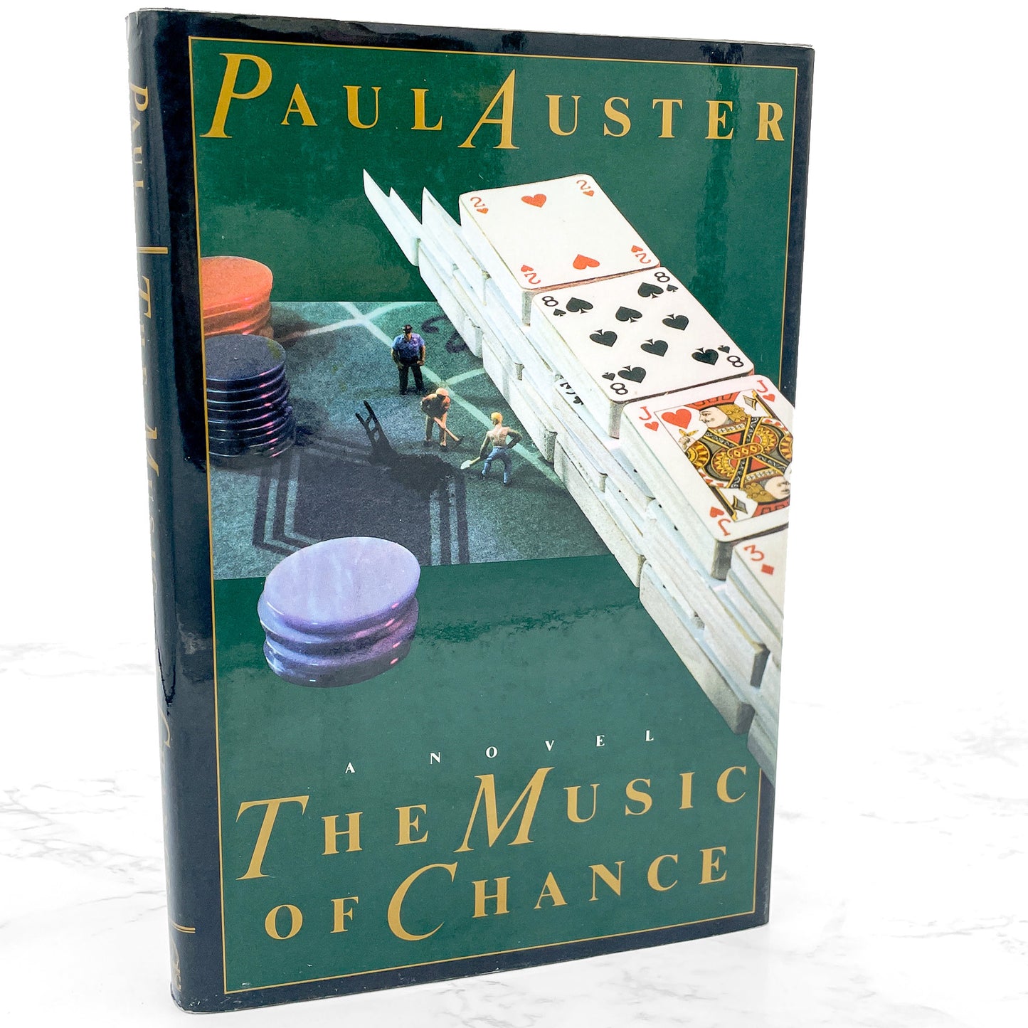 The Music of Chance by Paul Auster [FIRST EDITION • FIRST PRINTING] 1990 • Viking