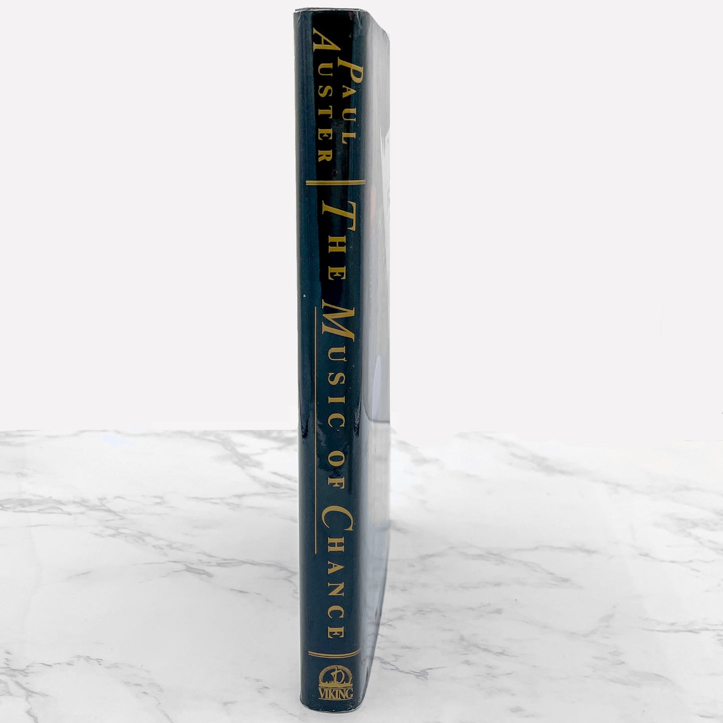 The Music of Chance by Paul Auster [FIRST EDITION • FIRST PRINTING] 1990 • Viking