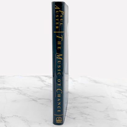 The Music of Chance by Paul Auster [FIRST EDITION • FIRST PRINTING] 1990 • Viking