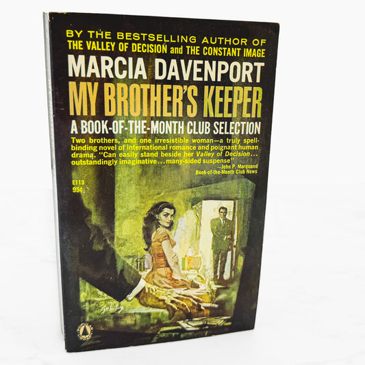 My Brother's Keeper by Marcia Davenport [FIRST PAPERBACK PRINTING] 1954 • Popular Library