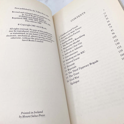 My Fight For Irish Freedom by Dan Breen [IRISH TRADE PAPERBACK] 1989 • Anvil Books