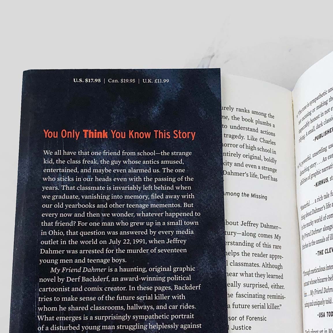 My Friend Dahmer by Derf Backderf [FIRST EDITION PAPERBACK] 2012 • Abrams Books