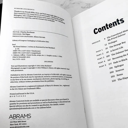 My Friend Dahmer by Derf Backderf [FIRST EDITION PAPERBACK] 2012 • Abrams Books