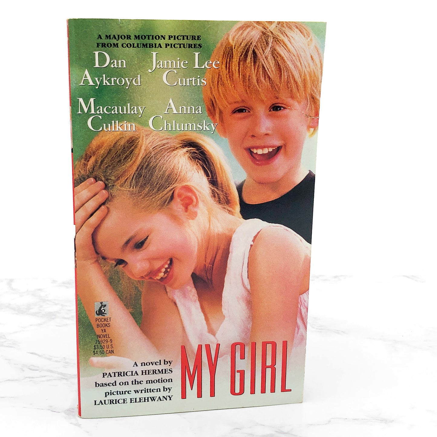 My Girl: A Novelization by Patricia Hermes [MOVIE TIE-IN PAPERBACK] 1992 • Pocket Books