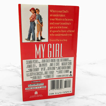 My Girl: A Novelization by Patricia Hermes [MOVIE TIE-IN PAPERBACK] 1992 • Pocket Books