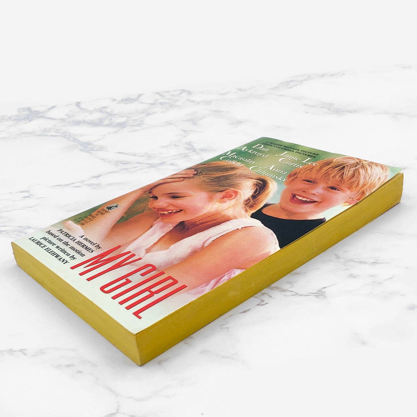 My Girl: A Novelization by Patricia Hermes [MOVIE TIE-IN PAPERBACK] 1992 • Pocket Books